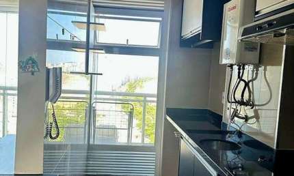 APARTAMENTO EM JOSÉ MENINO - 70m², VISTA PARA A PRAIA