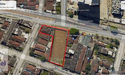 Terreno comercial para alugar na Rua Francisco Silva Santos, 324, Jardim Guassu, São Vicente