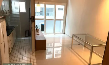 Loft com 2 quartos à venda na Rua José Caballero, 60, Gonzaga, Santos
