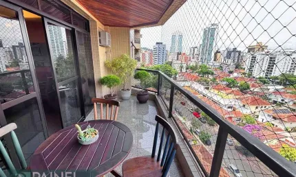 Amplo Apartamento com Vista Livre na Ponta da Praia