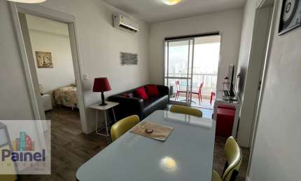 Apartamento com 1 quarto para alugar na Avenida Conselheiro Nébias, 663, Boqueirão, Santos