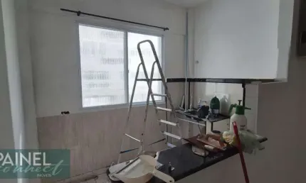 Apartamento no Centro de São Vicente, 26m², 1 Dorm, R$150mil