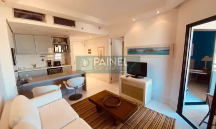 Flat para locação no Boqueirão, Santos | 89m², 1 suíte, R$6.500