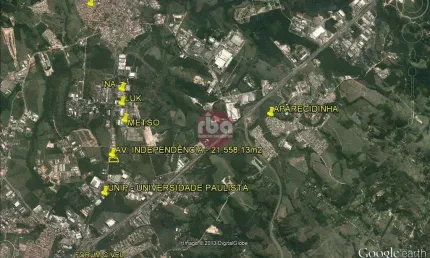 Área de 21,588 m² (testada 115 m)  Av. Independência