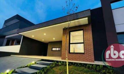 Casa com 3 dormitórios à venda, 176 m² por R$ 1.350.000,00 - Condomínio Residencial Flores - Votorantim/SP