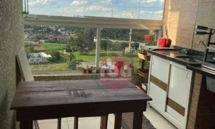 Apartamento com Varanda Gourmet com 2 dormitórios à venda, 67 m² por R$ 470.000 - Jardim Gonçalves - Sorocaba/SP
