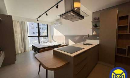 Apartamento com 01 dormitório Mobiliado na Trindade