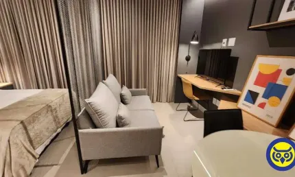 Apartamento mobiliado com 1 dormitório no jardim atlântico