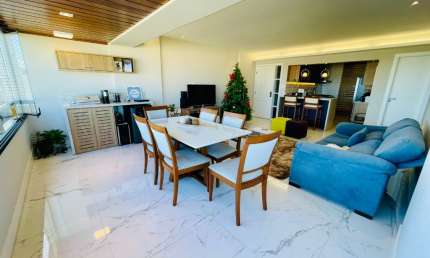 VENDA - Lindo Apartamento 4/4 no Aquarius Vista Mar e Porteira Fechada - 126 m2 - 1 suíte - 2 vagas