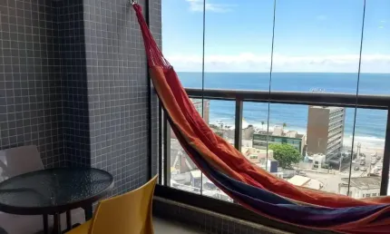 Studio nobarra premium - 1/4 e sala, vista mar, mobiliado, 24 m², andar alto,1 banheiro,1 vaga