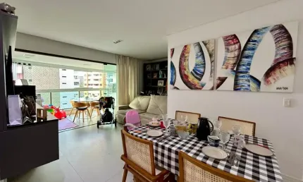 Lindo apartamento à na Alameda Catania | Mobiliado - 3/4 - 2 suítes - 92 m² - Varanda gourmet