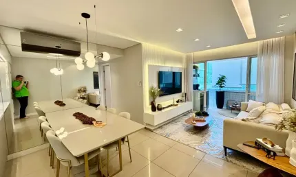 Cidade jardim - 3/4 - 1 suíte - 87,20m² - 2 vagas - ar condicionado - área de serviço