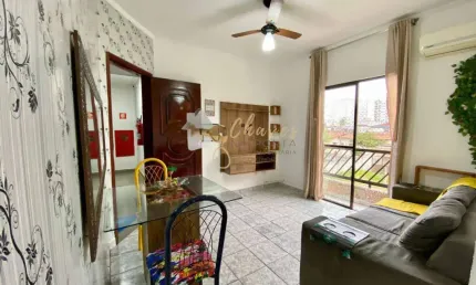 Apartamento com 1 quarto à venda na Rua Carlos Gomes, Cidade Ocian, Praia Grande
