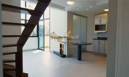 Apartamento duplex semi mobiliado a venda  no panamby