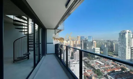 Apartamento amplo à venda em Itaim Bibi com 1 dormitório