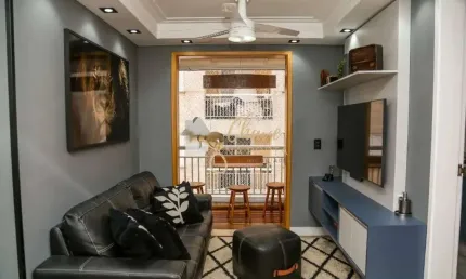Apartamento mobiliado à venda em Osasco com 3 Dormitórios