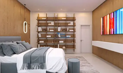 Quadra 5 Terra Park IV Luziânia Sobrado 4 Suítes 2 Vagas 278m² Closet Lazer