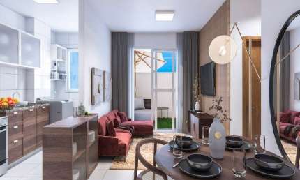 QUADRA QNM 29 Torres do Campo Ceilândia Sul 2 Quartos 45m² 1Vaga Lazer