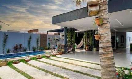 SHA Cond Vale Park Way Casa 4 Quartos 2 Suítes 4 Vagas Reformada 200m² Armários