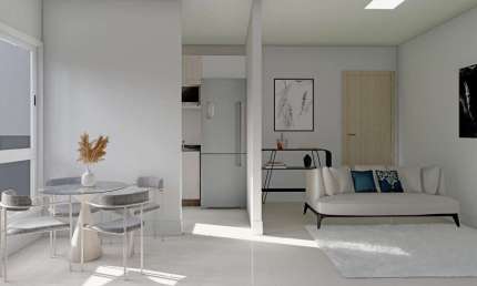 Residencial Jardins Cidade Ocidental Garden 2 Quartos 1 Vaga 61,95m² Varanda Lazer