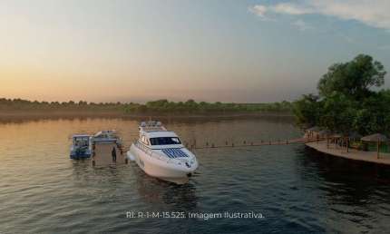 Cond Encanto das Águas Corumbá IV Lote 3.404m² Portaria 24 horas Lazer Completo