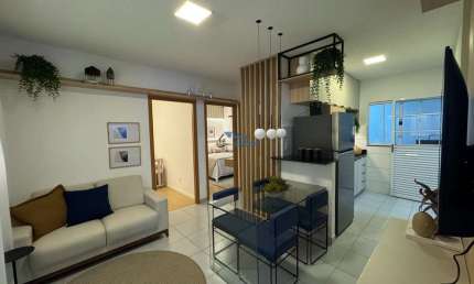 Gran Santorini Cidade Ocidental APTO 2 Quartos 1 Vaga 44,11m² Área de Lazer Completa