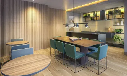 Residencial Next Taguatinga 2 Quartos 1 Vaga 49m² Torre Única Piscina Academia