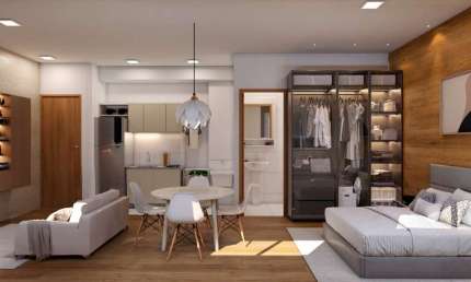 Max 501 Samambaia Sul APTO 1 Quarto Sem Vaga 40,46m² Mini Mercado Bicicletário