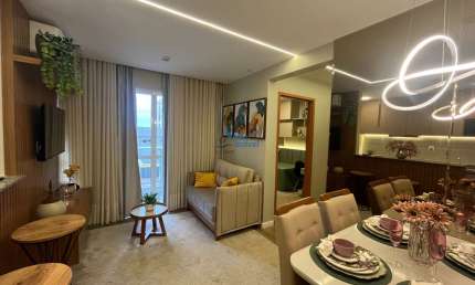 QNM 12 Ceilândia Centro Residencial Sintonia 2 Quartos 1 Vaga 55m² Varanda Lazer