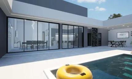 SHA Condomínio Conjunto 4 Casa 4 Quartos 4 suites closet 4 Vagas Lote 350m² Nova