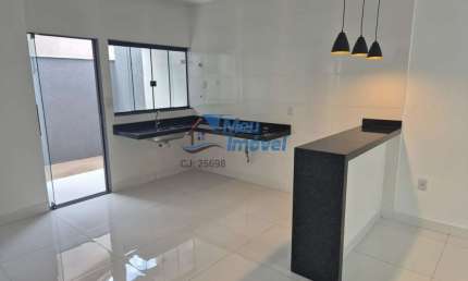 Casa Setor Mandu II Luziânia 117m² 3 Quartos 1 Suíte 4 Vagas Bancada de Granito