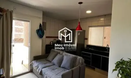 Rua 4C Vicente Pires APTO 1 Quarto Sem Vaga 35m² Armários Sacada Cooktop