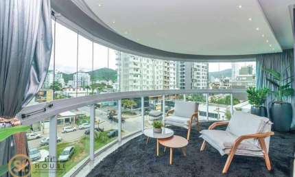 Apartamento com 3 dormitórios para alugar, 200 m² por R$ 20.000,00/mês + taxas - Praia Brava - Itajaí/SC