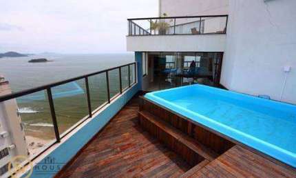 Cobertura com 5 dormitórios, 613 m² - venda por R$ 9.800.000,00 ou aluguel por R$ 35.000,00/mês - Frente Mar Barra Sul - Balneário Camboriú/SC