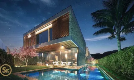 Casa com 4 dormitórios à venda, 298 m² por R$ 6.780.000,00 - Praia do Estaleiro - Balneário Camboriú/SC