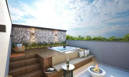 Apartamento duplex com 2 dormitórios à venda, 164 m² por r$ 1.150.000 - fazenda - itajaí/sc