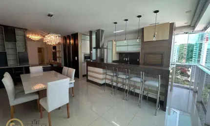 Apartamento com 3 dormitórios para alugar, 120 m² por R$ 8.500,00/mês - Pioneiros - Balneário Camboriú/SC