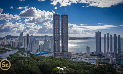 Apartamento com 4 dormitórios à venda, 257 m² por r$ 10.000.000,00 - centro - balneário camboriú/sc