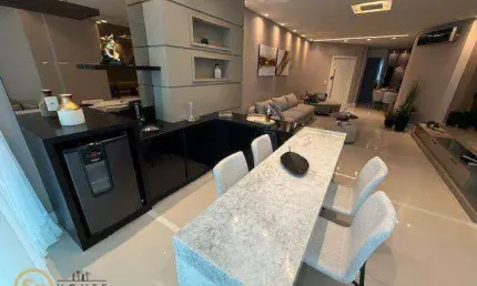 Apartamento com 3 dormitórios à venda, 134 m² por r$ 3.550.000 - centro - balneário camboriú/sc