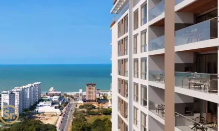 Apartamento com 3 dormitórios à venda, 118 m² por R$ 2.516.949,38 - Praia Brava - Itajaí/SC