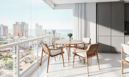 Apartamento para Venda em Balneário Piçarras, Centro, 2 dormitórios, 1 suíte, 2 banheiros, 1 vaga