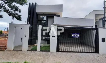 Casa à venda em Maringá, Jardim Real, com 3 quartos, com 140 m²