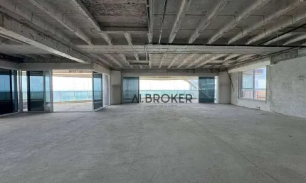 Na beira mar apartamento com 5 dormitórios à venda, 820 m² por r$ 14.000.000 - meireles - fortaleza/ce