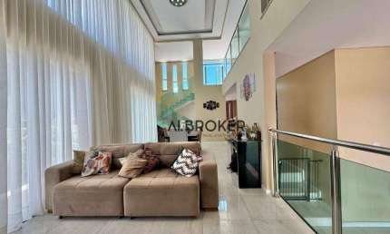 Alphaville Fortaleza Casa com 5 dormitórios à venda, 427 m² por R$ 3.300.000 - Alphaville Fortaleza - Eusébio/CE