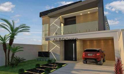 Cidade Alphaville - Recebo Imóvel  Casa com 4 dormitórios à venda, 294 m² por R$ 1.600.000 - Cidade Alpha - Eusébio/CE