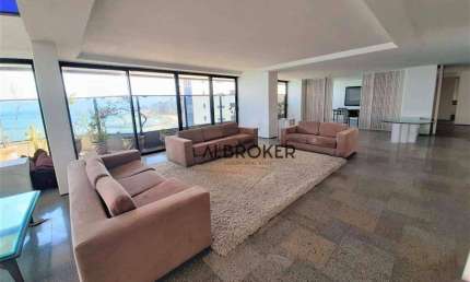 Na Beira Mar   Cobertura com 6 dormitórios à venda, 820 m² por R$ 10.000.000 - Meireles - Fortaleza/CE