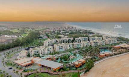 Recebo Imóvel e Facilito Cobertura na beira mar  com 4 dormitórios à venda, 143 m² por R$ 1.190.000 - Aquiraz Riviera - Aquiraz/CE