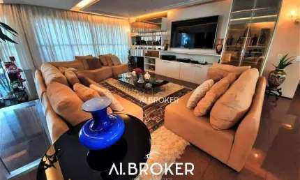 Na beira mar cobertura com 5 dormitórios à venda, 650 m² por r$ 8.000.000 - meireles - fortaleza/ce