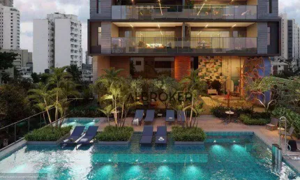 No Meireles   Apartamento com 3 dormitórios à venda, 166 m² por R$ 2.560.000 - Meireles - Fortaleza/CE