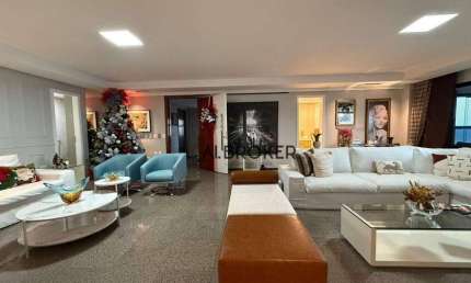 Na Beira Mar  Apartamento com 5 dormitórios à venda, 385 m² por R$ 5.500.000 - Praia de Iracema - Fortaleza/CE